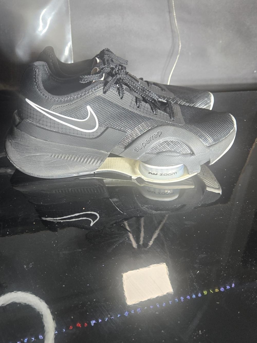 Nike Air Zoom Superrep 3 Womens Size8 Black Anthracite Shoes Sneakers